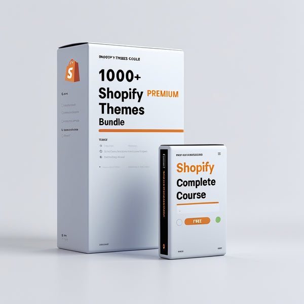 500+ Shopify premiun themes + Shopify Premium Mastery course