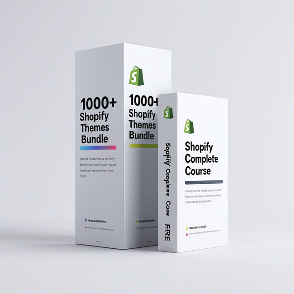 500+ Shopify premiun themes + Shopify Premium Mastery course