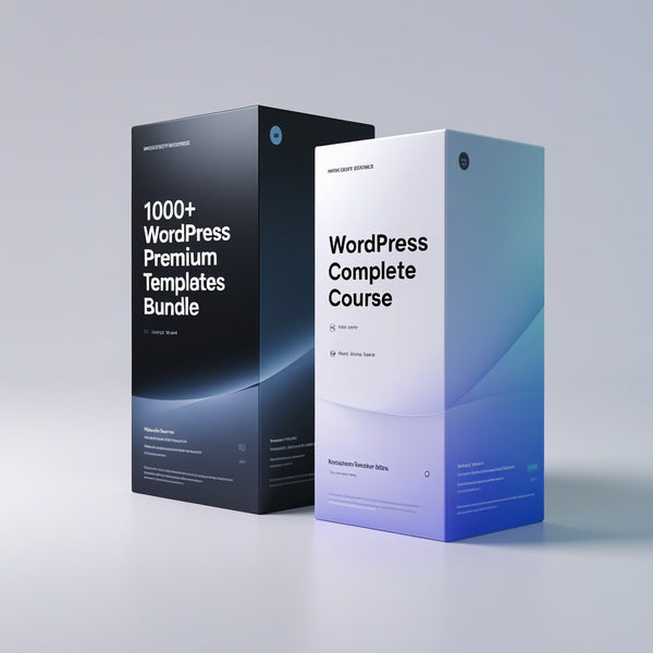 500+ Wordpress Premium themes bundle + Wordpress mastery Course
