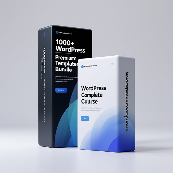 500+ Wordpress Premium themes bundle + Wordpress mastery Course